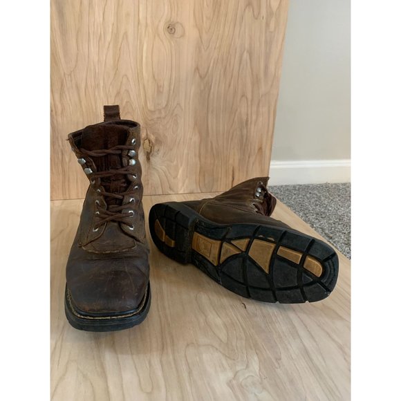 Cody James Lace Up Square Toe Kiltie Waterproof Boots 10.5 main image 7